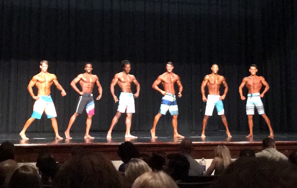 Bodybuilding Contest Lineup