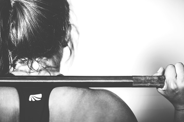 Woman With a Barbell