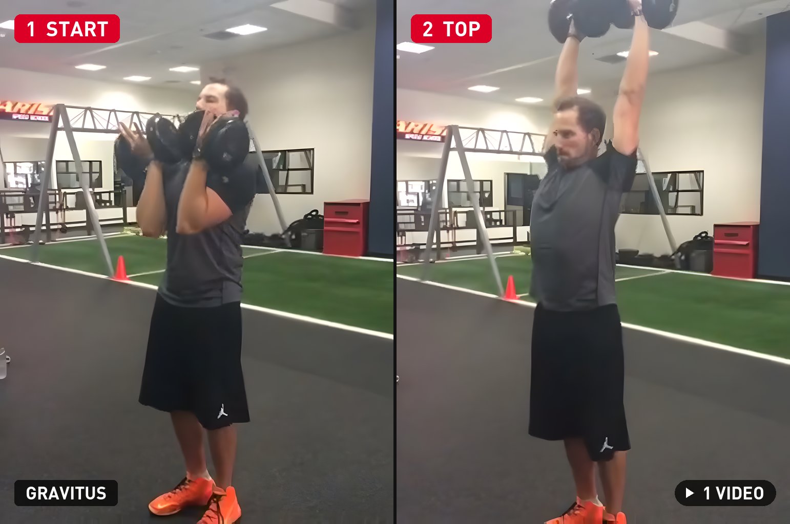 Arnold Press start and top positions