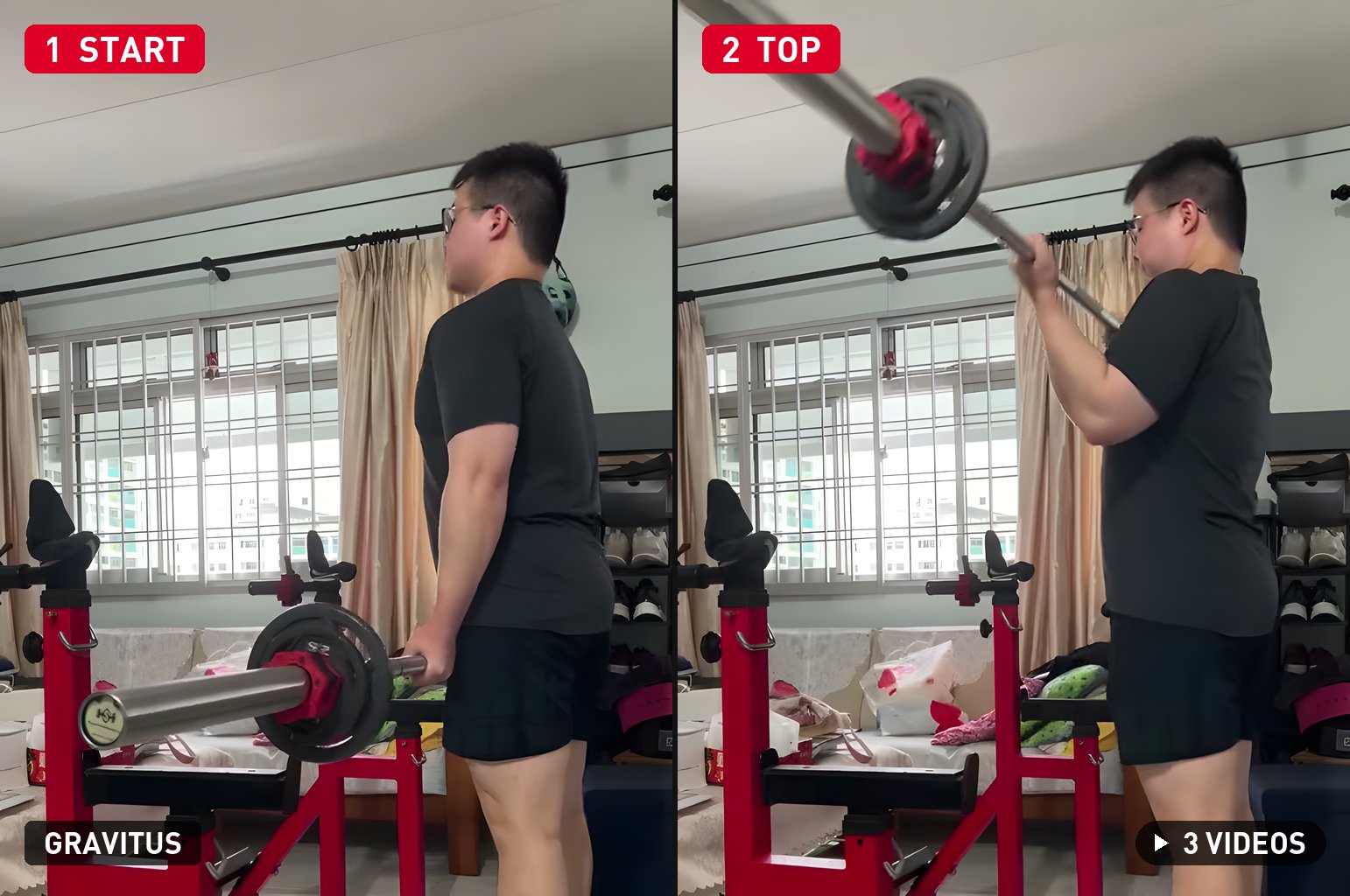 Barbell Curl demonstration