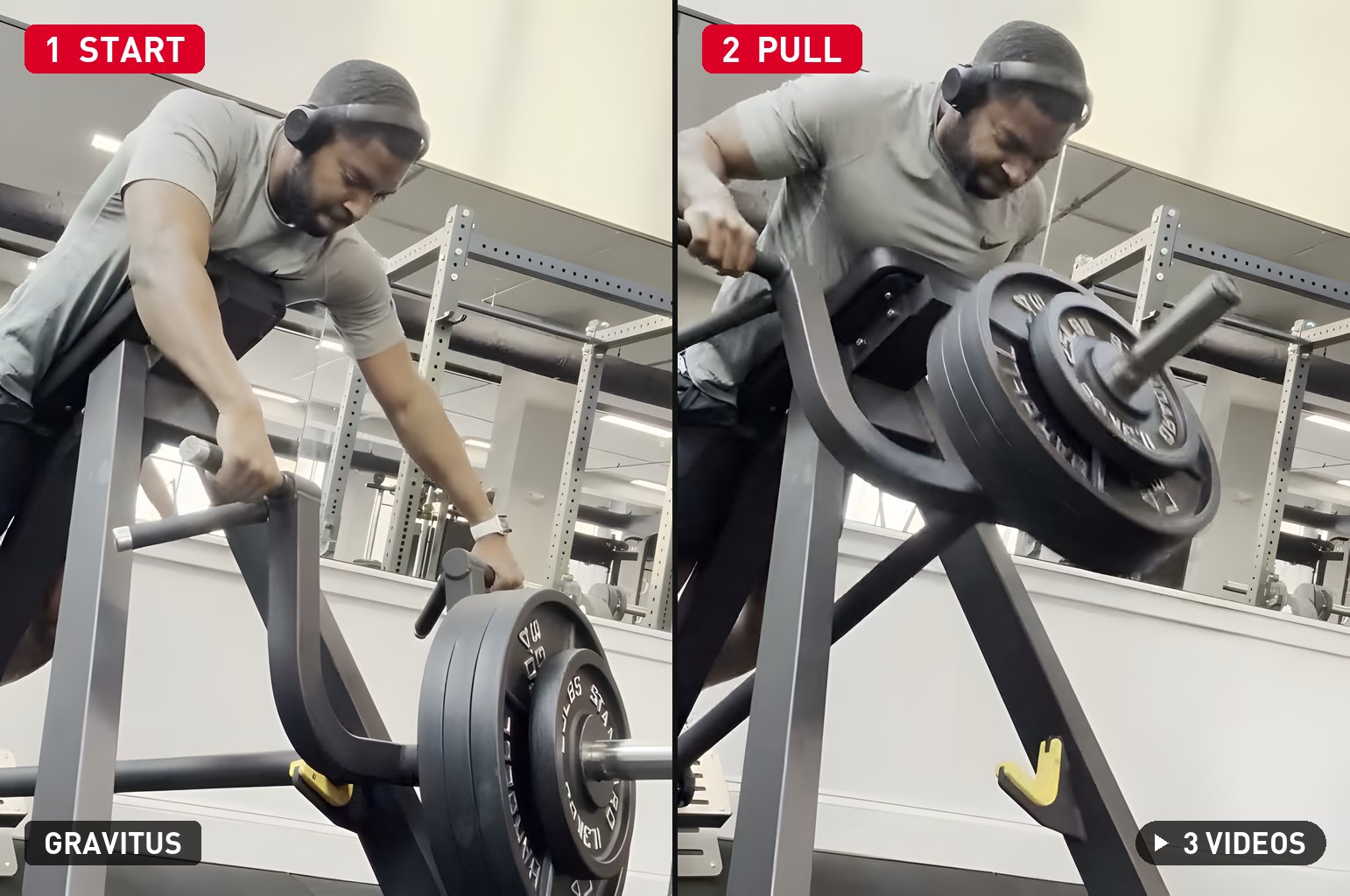 Chest Supported Row demonstration