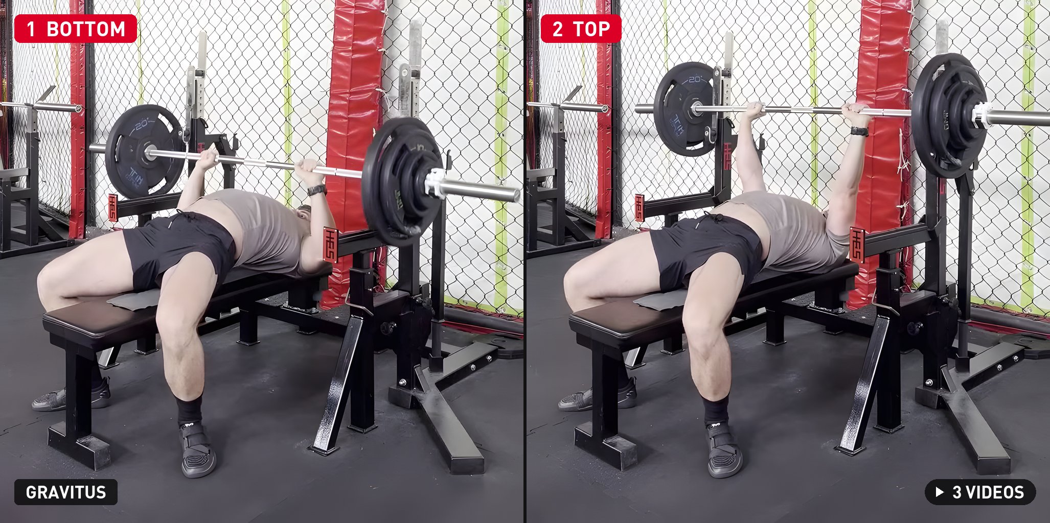 Close-Grip Bench Press demonstration