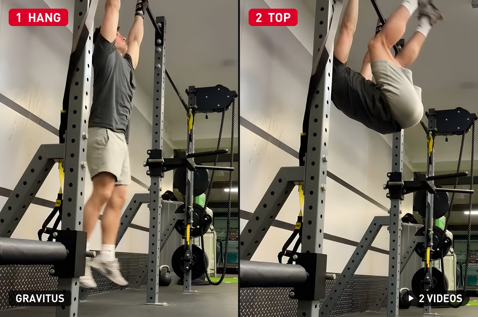 Hanging Leg Raises demonstration