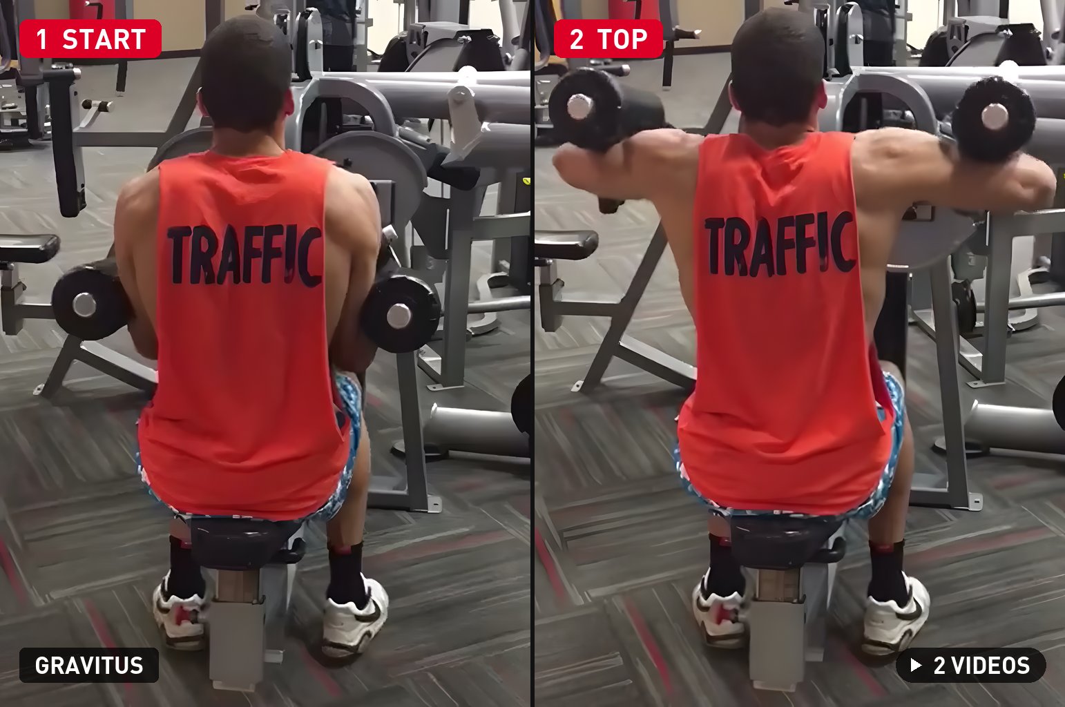 Lateral Raise Machine demonstration