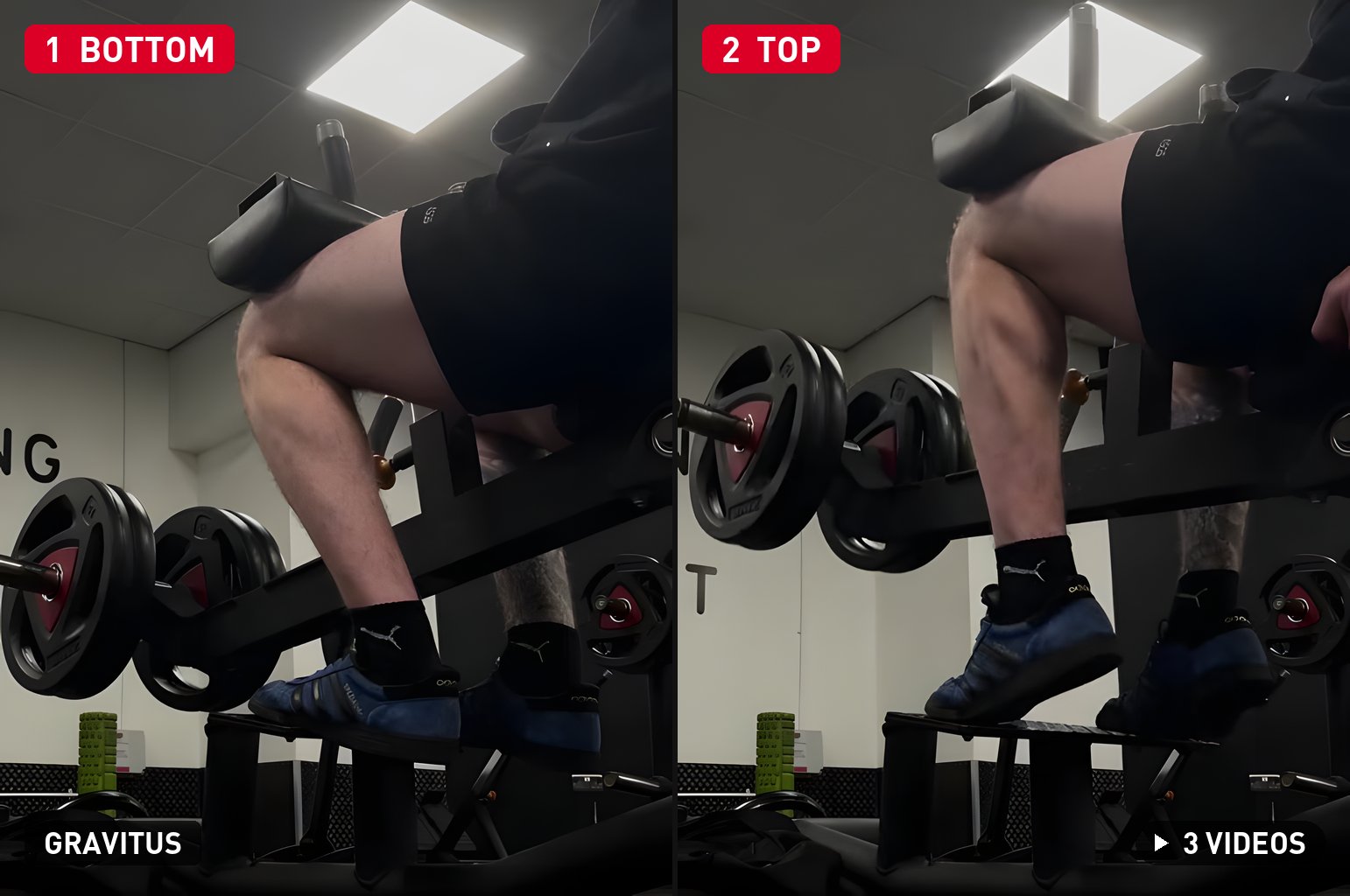 Seated Calf Raise demonstration