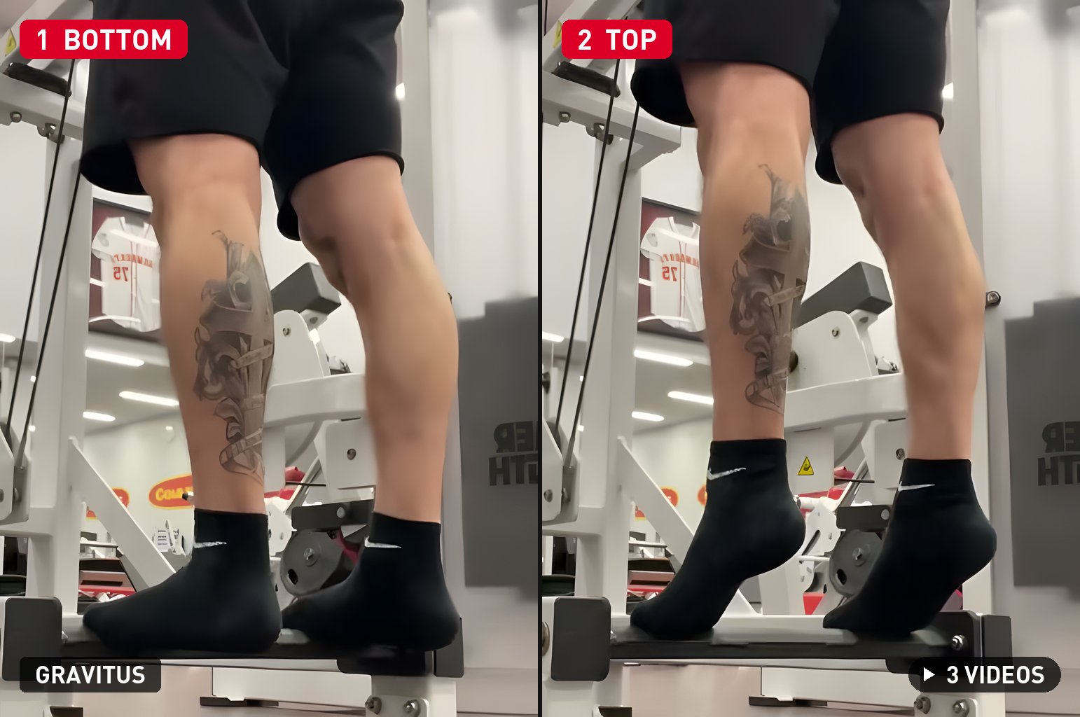 Standing Calf Raise demonstration
