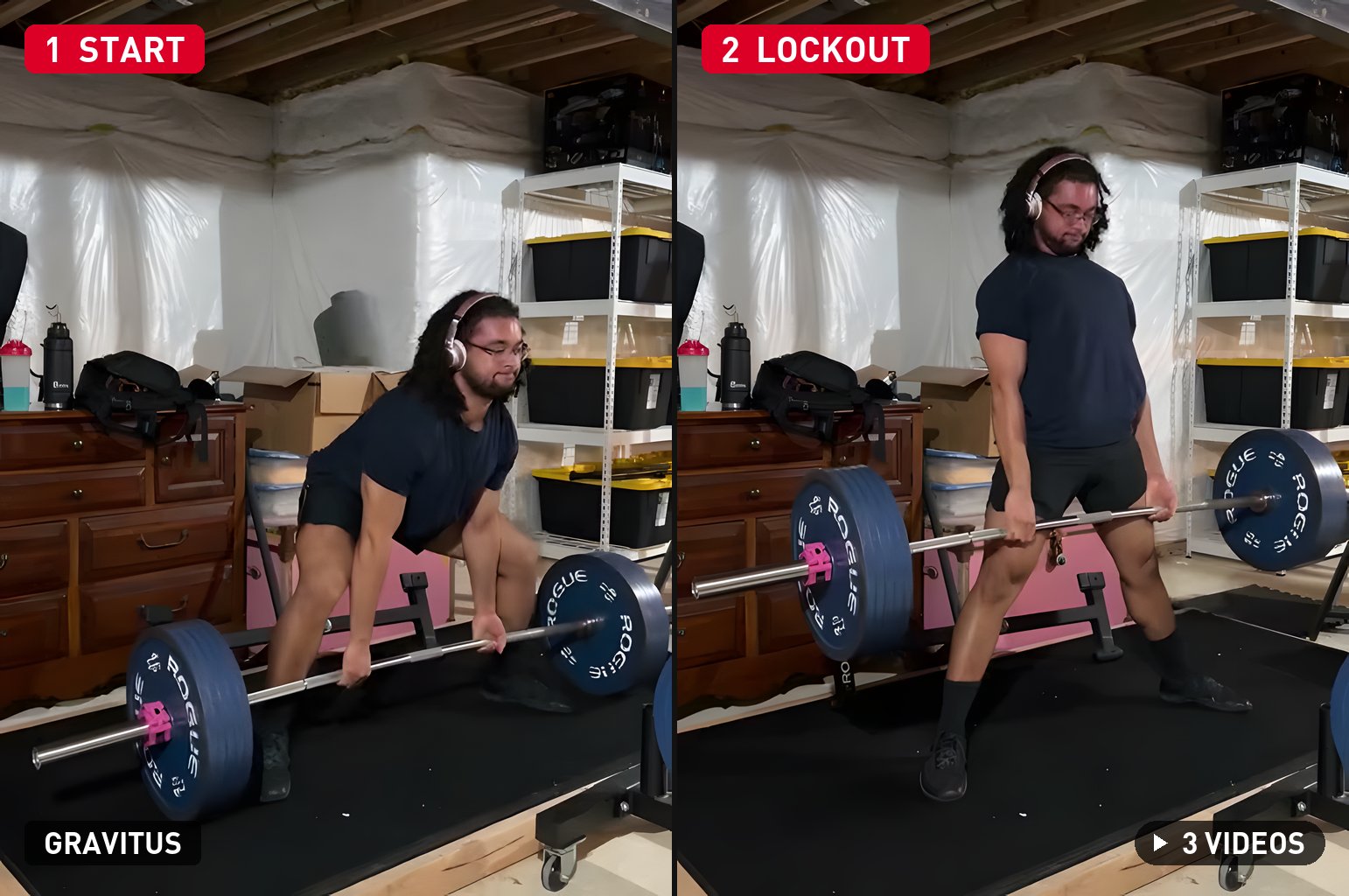 Sumo Deadlift demonstration
