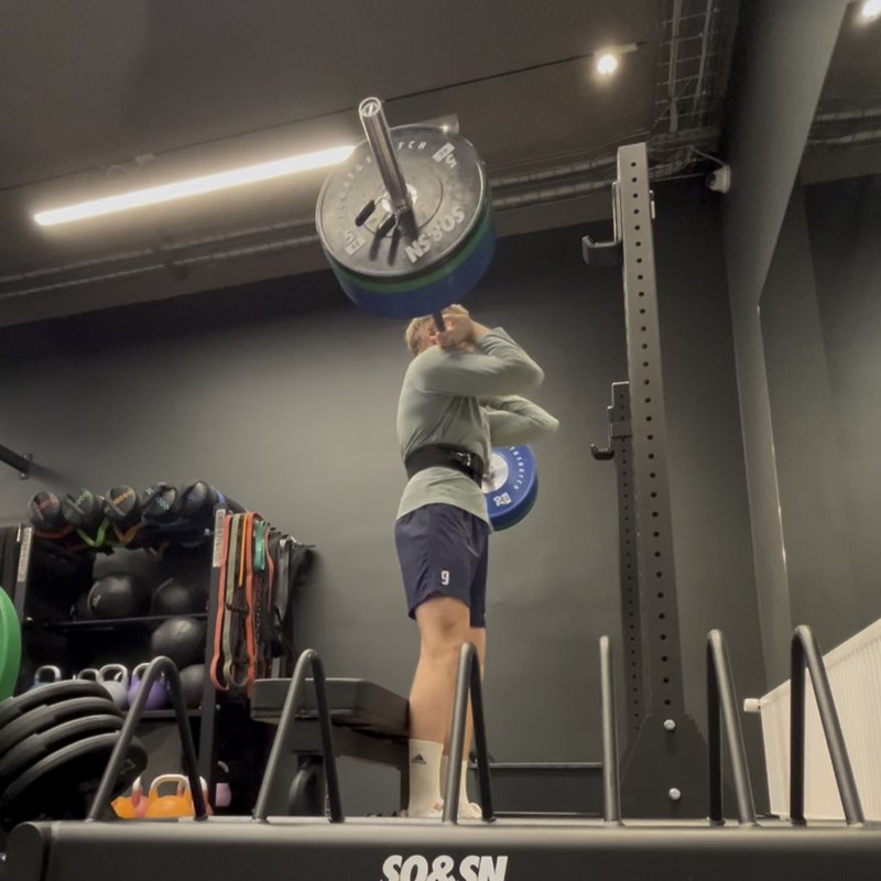 Box Front Squat