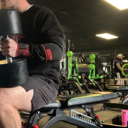 Dumbbell Bench Press demonstration