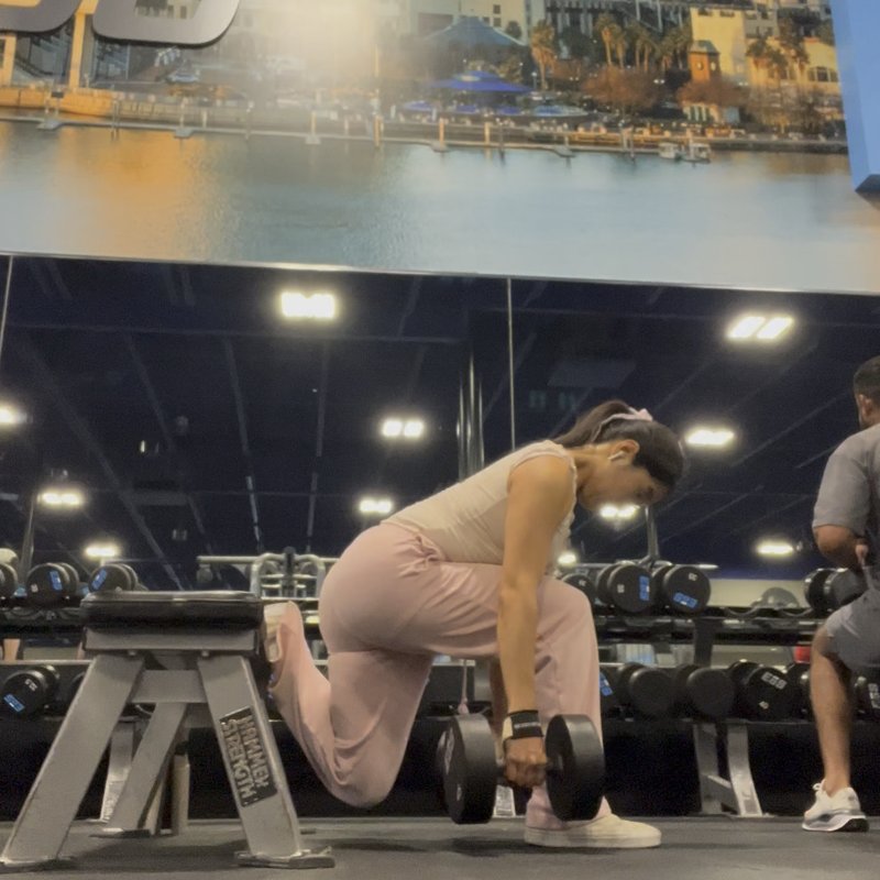 Dumbbell Bulgarian Split Squat