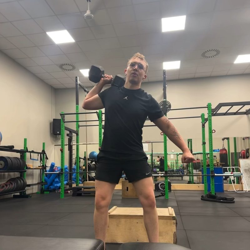 Dumbbell Push Press thumbnail