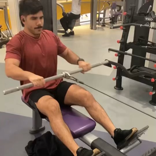 Super-Rom Overhand Cable Row thumbnail