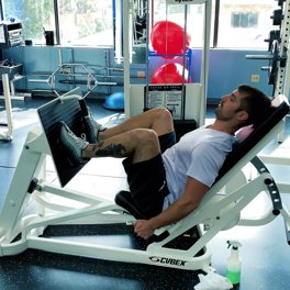 Seated Leg Press demonstration