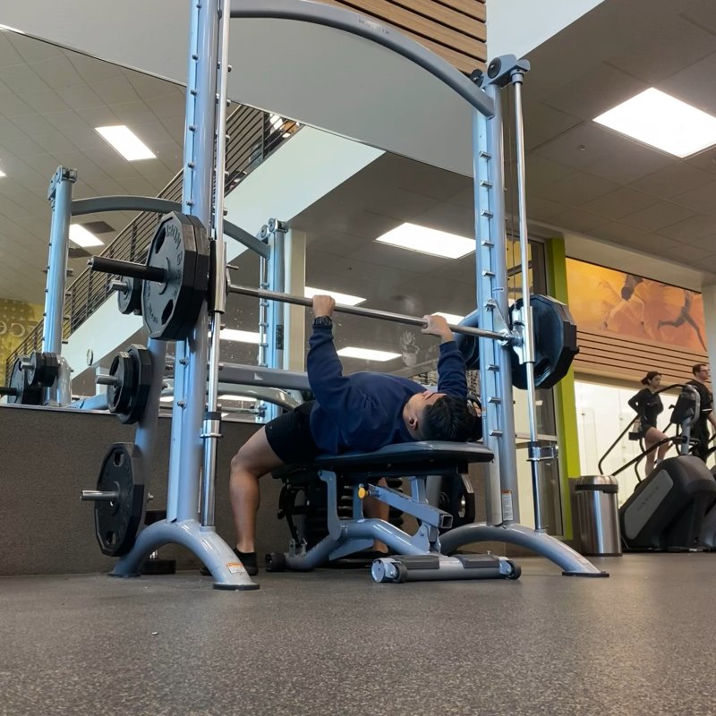 Matrix Smith Machine Bench Press thumbnail