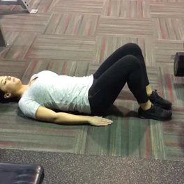 Glute Bridge demonstration