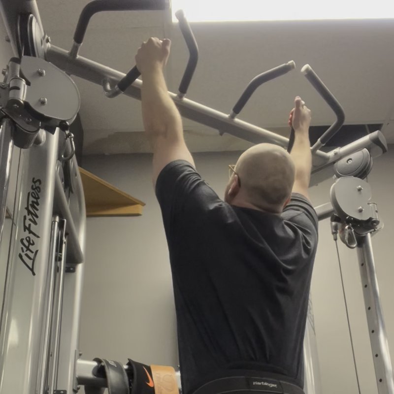 Neutral Grip Weighted Pull-Up thumbnail