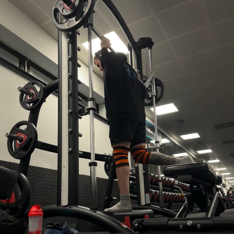 Deficit Smith Machine Bulgarian Split Squat thumbnail