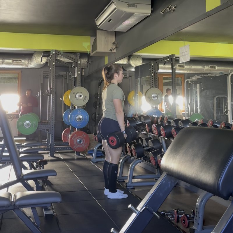Dumbbell Romanian Deadlift