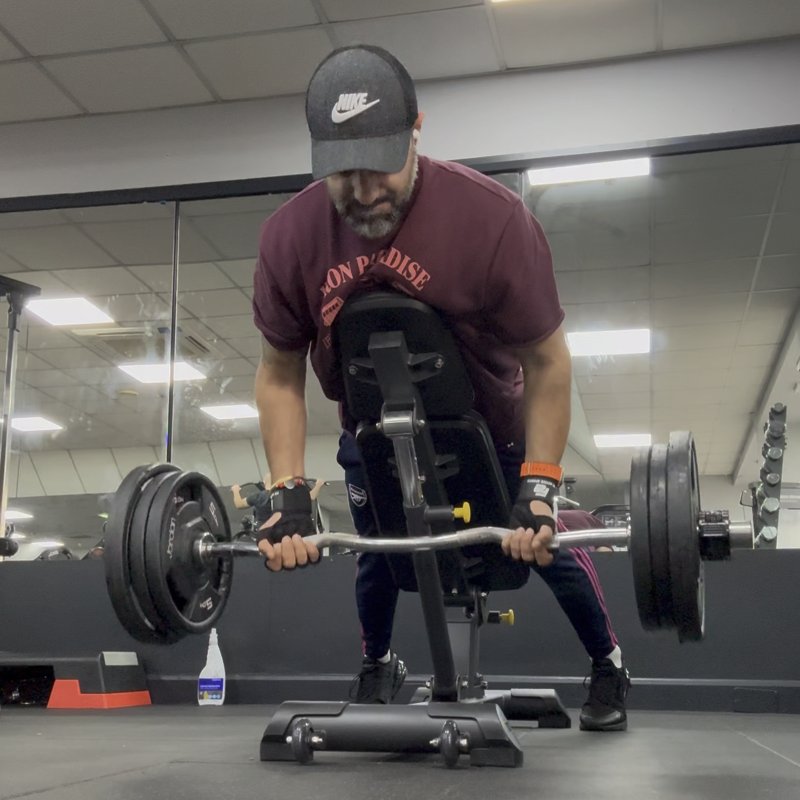 Chest Supported Barbell Curl thumbnail