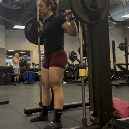 Smith Machine Squat demonstration