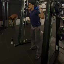 Smith Machine Squat demonstration