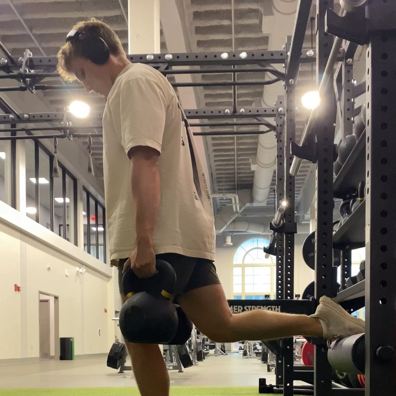 Kettlebell Bulgarian Split Squat